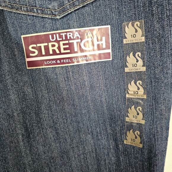 Gloria Vanderbilt Amanda Blue Denim  Jeans NWT Women's 10S - Picture 5 of 7